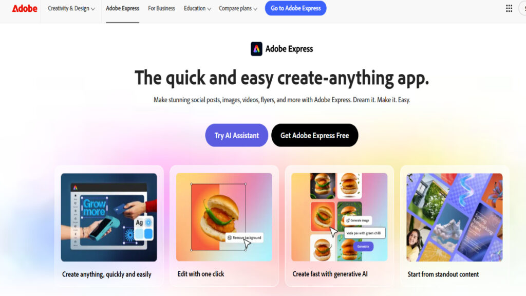 Adobe Express, Apps Similar to Canva