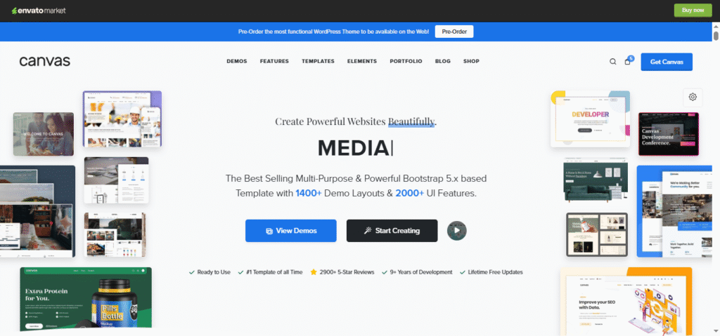 Canvas | The Multi-Purpose HTML5 Template