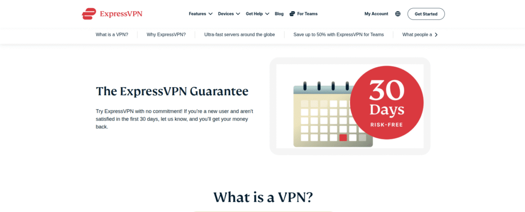 Express VPN Dashboard
