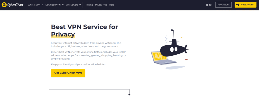 CyberGhost streaming-optimized servers list