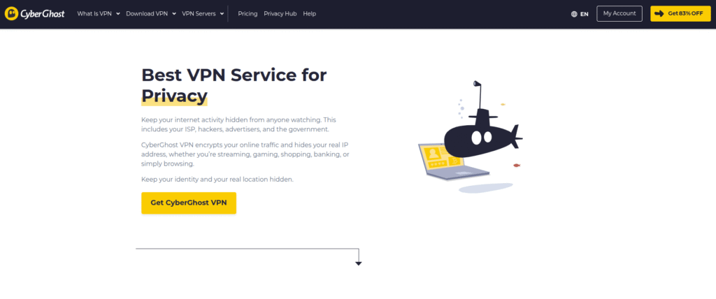 Cyberghost VPN Service 