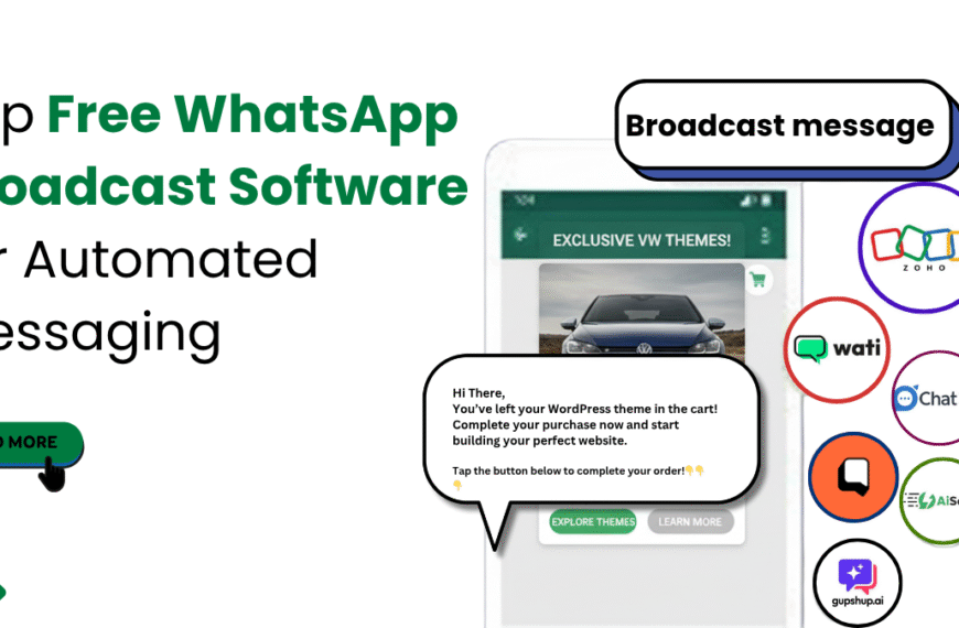 Free WhatsApp Broadcast Software