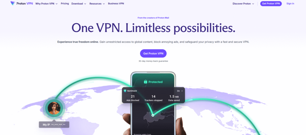 PIA VPN customization options as an alternative to Windows built-in VPN