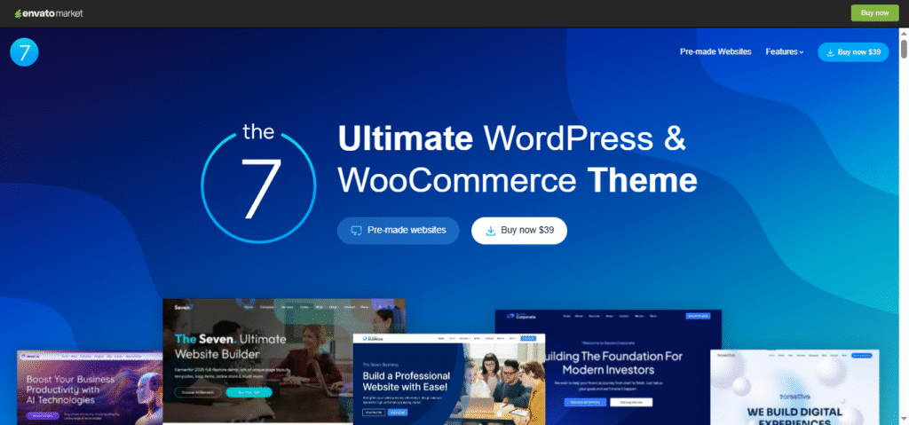 The7 — Deep Customization and Powerful Performance