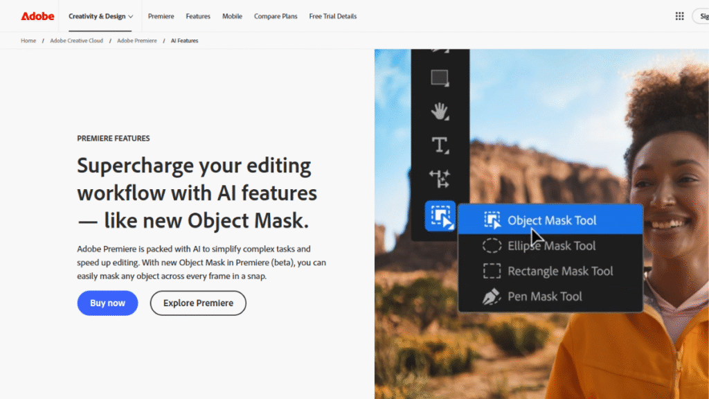 Adobe Premiere Pro AI (Sensei)