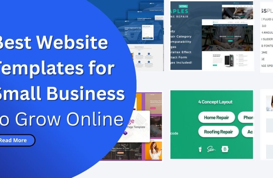 Best Website Templates for Small Business to Grow Online