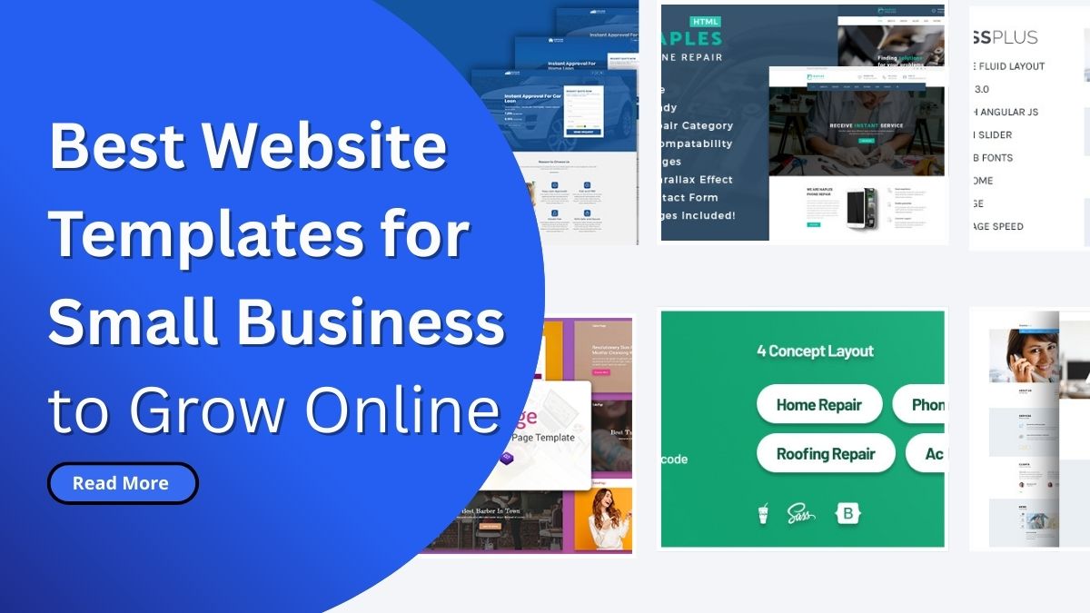 Best Website Templates for Small Business to Grow Online