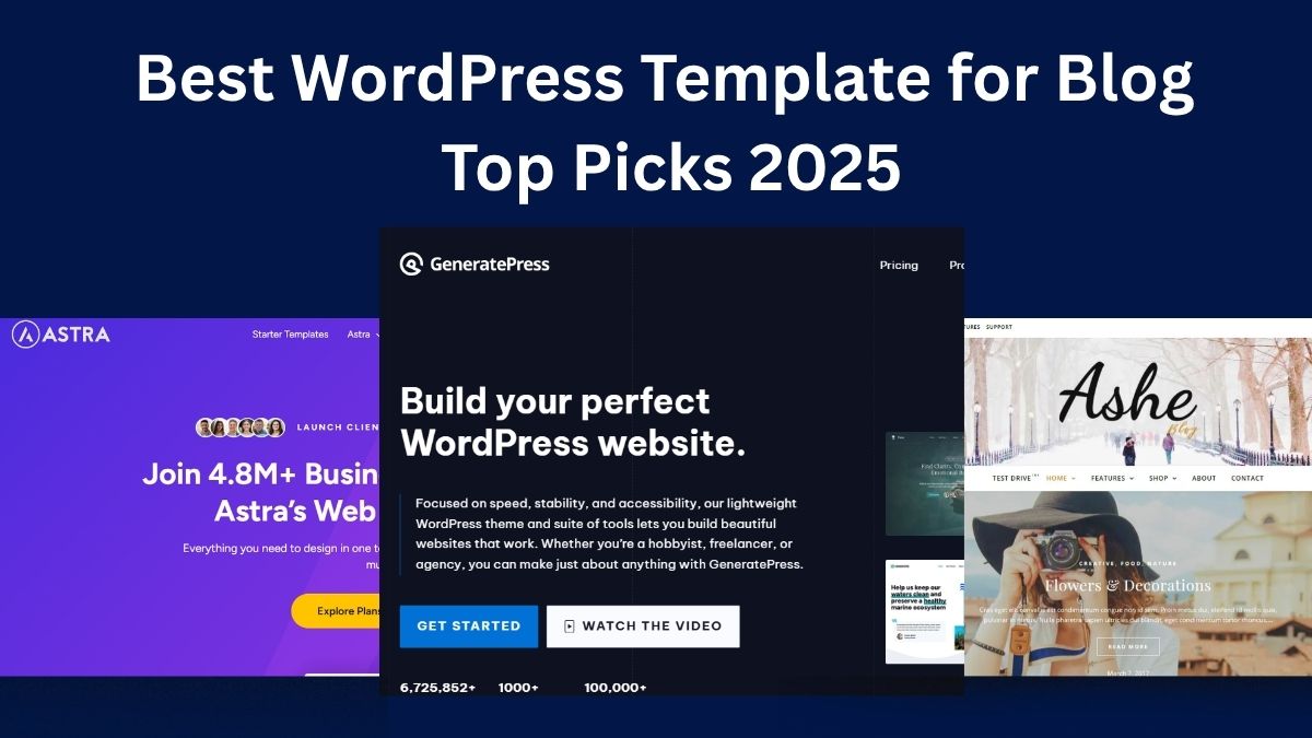best wordpress template for blog