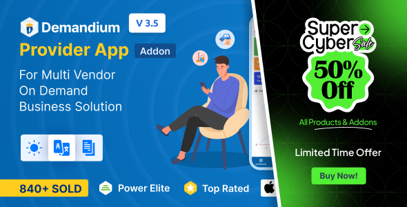 Demandium – Multi-Vendor On-Demand Business Solution