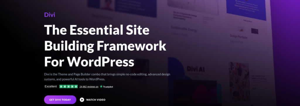 Divi website builder