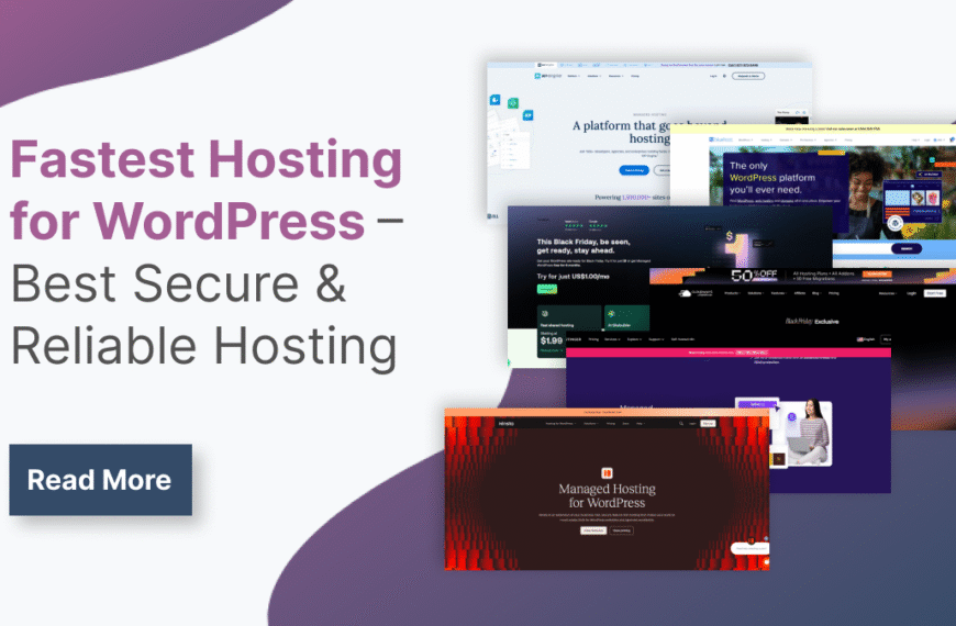 fastest hosting for wordpress