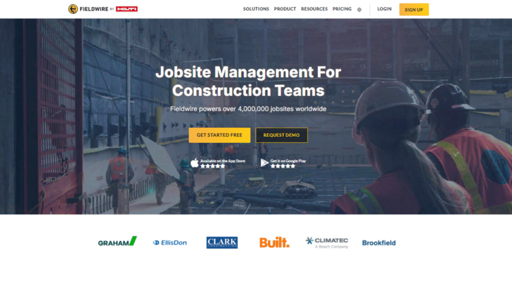Fieldwire- A Best Construction Project Tracking Software