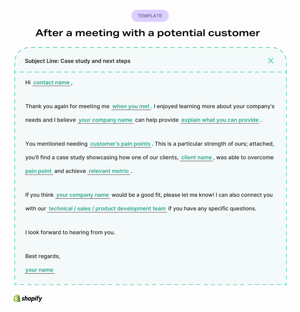 Follow-Up Email Template