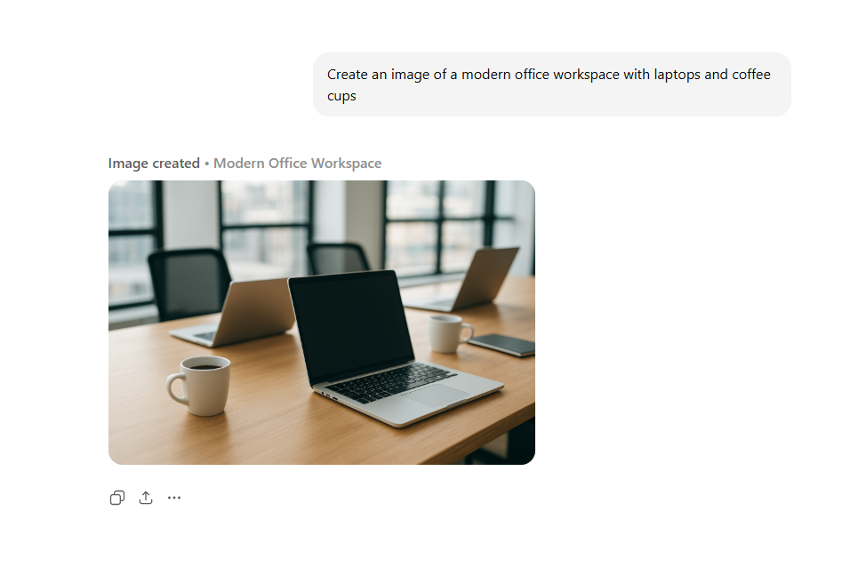 ChatGPT, Create an Image With AI
