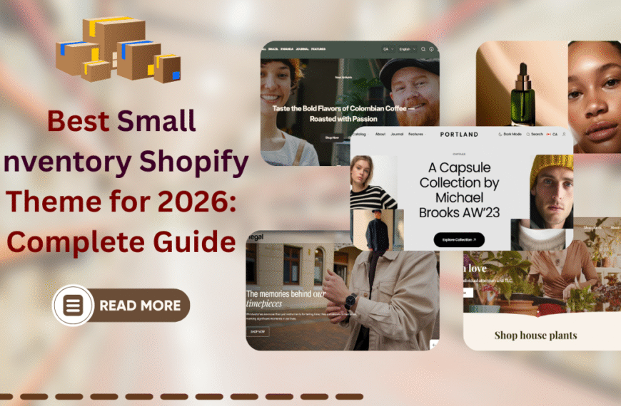 Small Inventory Shopify Theme