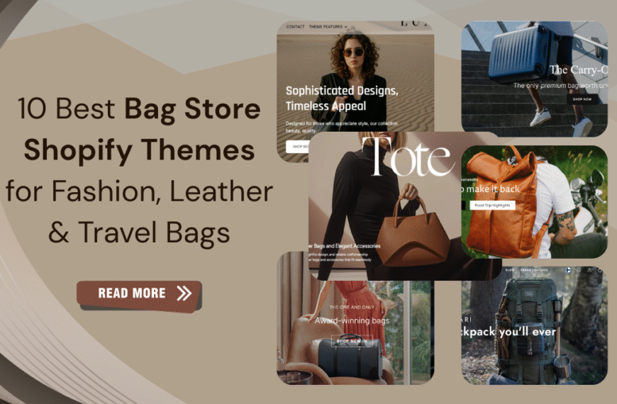 Bag Store Shopify Theme