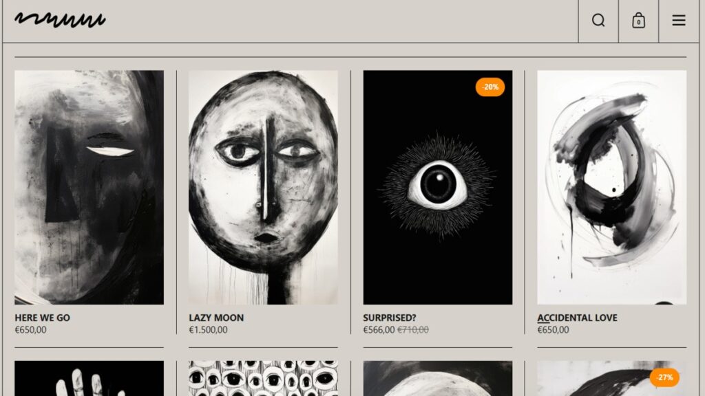 mosaic, Shopify Themes for Artists