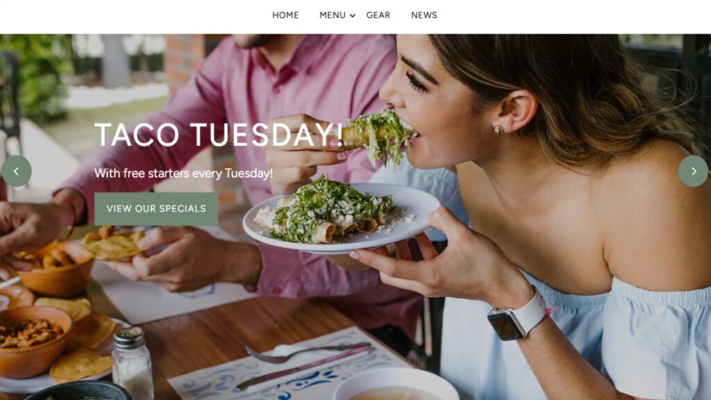 Roma , Shopify Theme for Restaurant