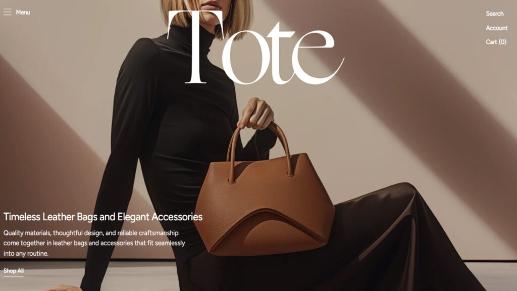 tote, Bag Store Shopify Theme