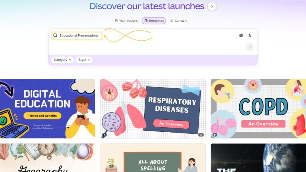 Educational Presentations