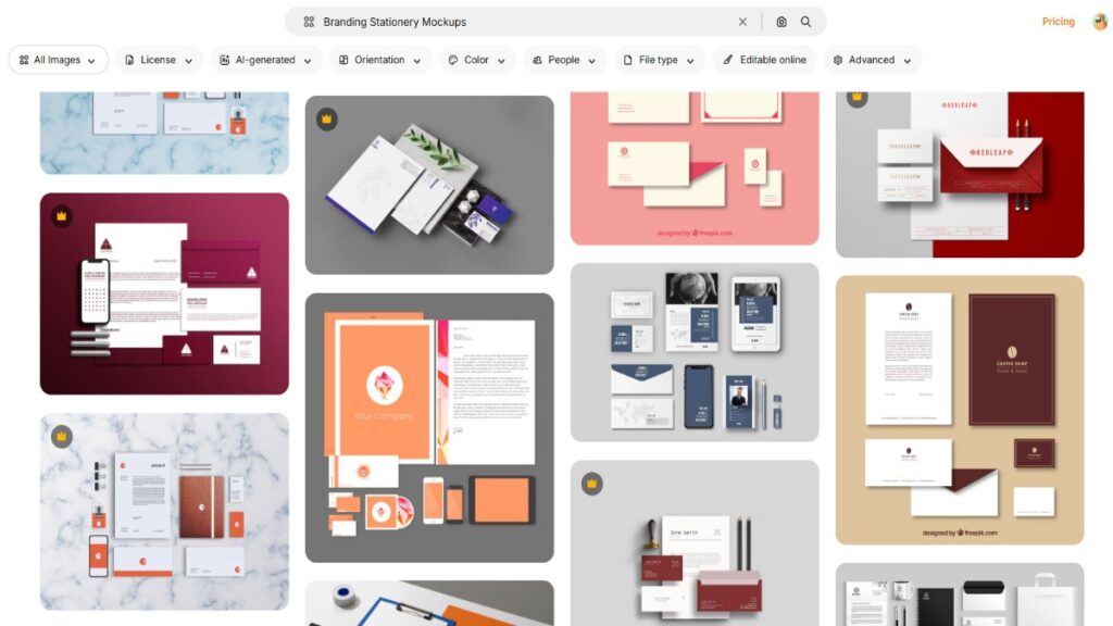 Branding Stationery Mockups