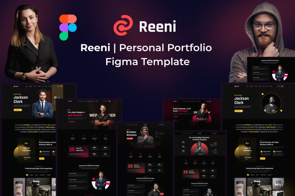 Reeni - Personal Portfolio HTML Template