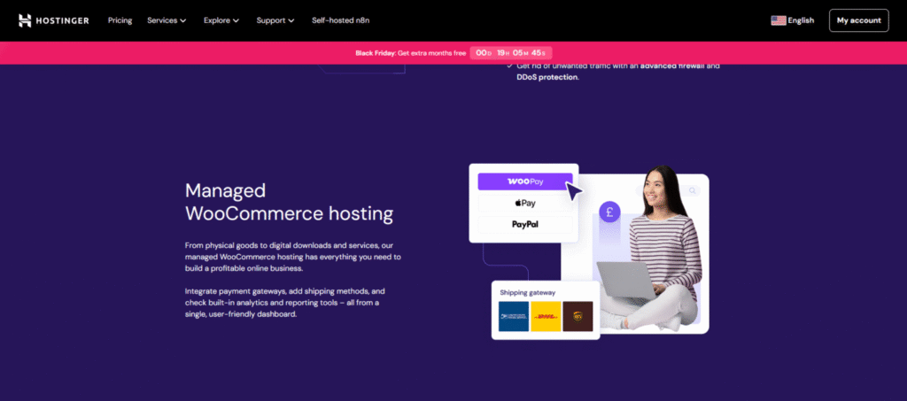 Hostinger WooCommerce hosting company