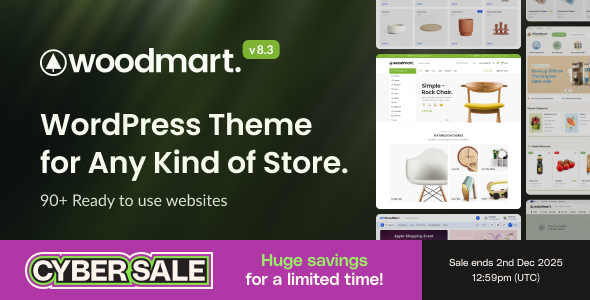 WoodMart — Multipurpose WooCommerce Theme