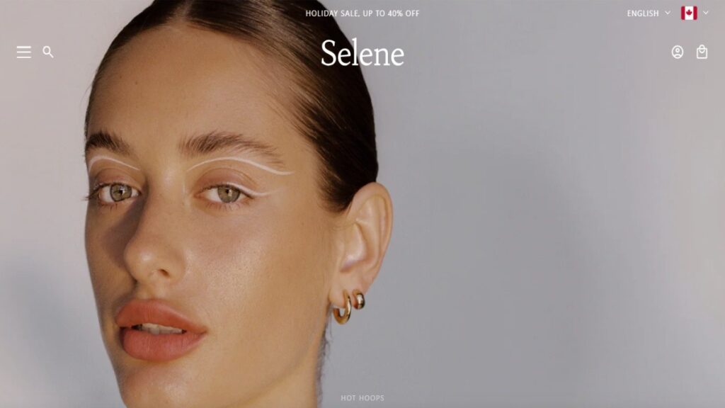 selene , Shopify Jewelry Templates