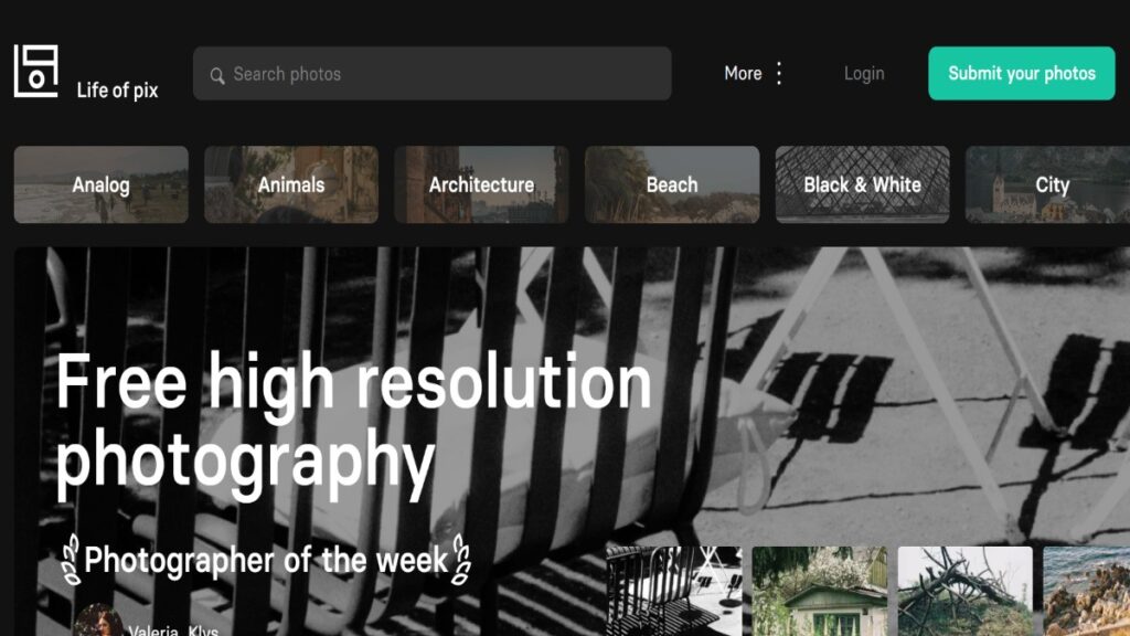  Life of Pix, Stock Image Websites