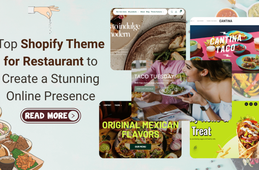 Shopify Theme for Restaurant