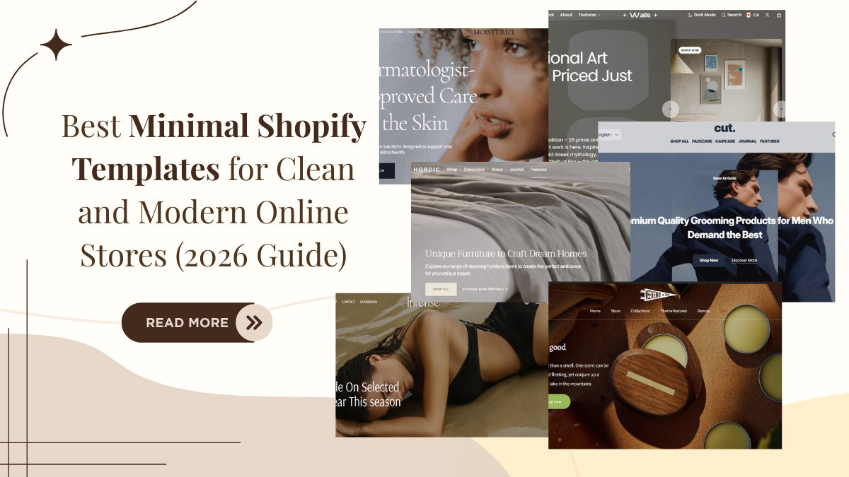 minimal shopify templates