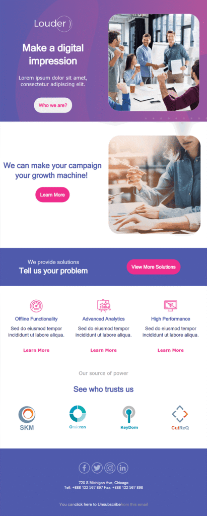 Newsletter Email Template