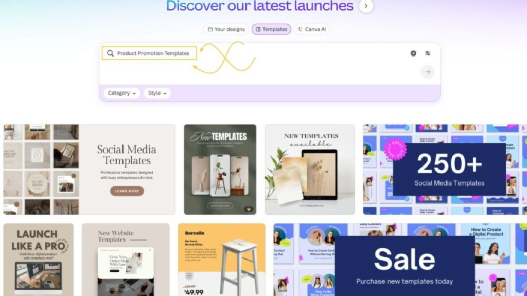 Product Promotion Templates