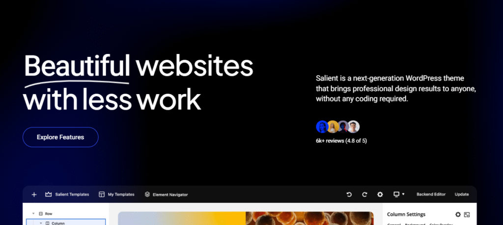 Salient — Creative Multipurpose & WooCommerce Theme