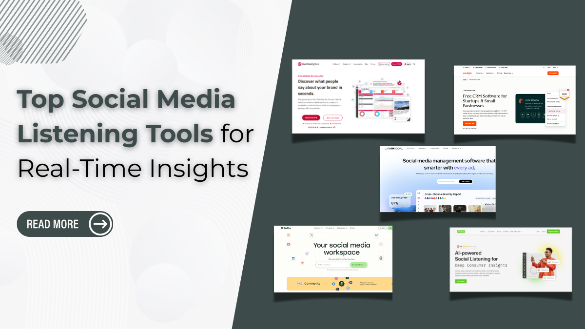 Top Social Media Listening Tools