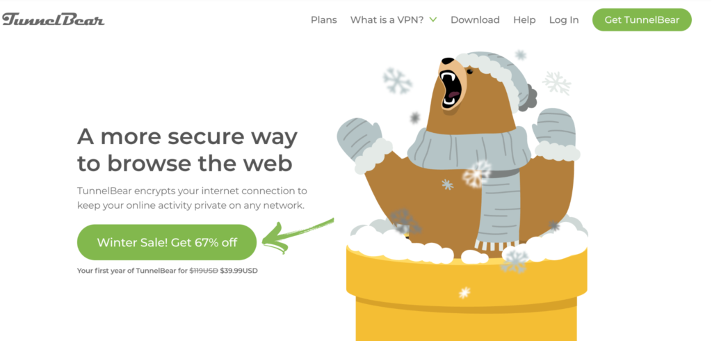 TunnelBear as an alternative to Windows built-in VPN