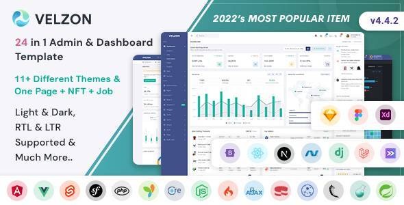 Velzon Admin & Dashboard Template