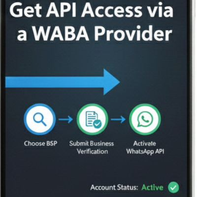 Get API Access via a WABA Provider Get API Access via a WABA Provider