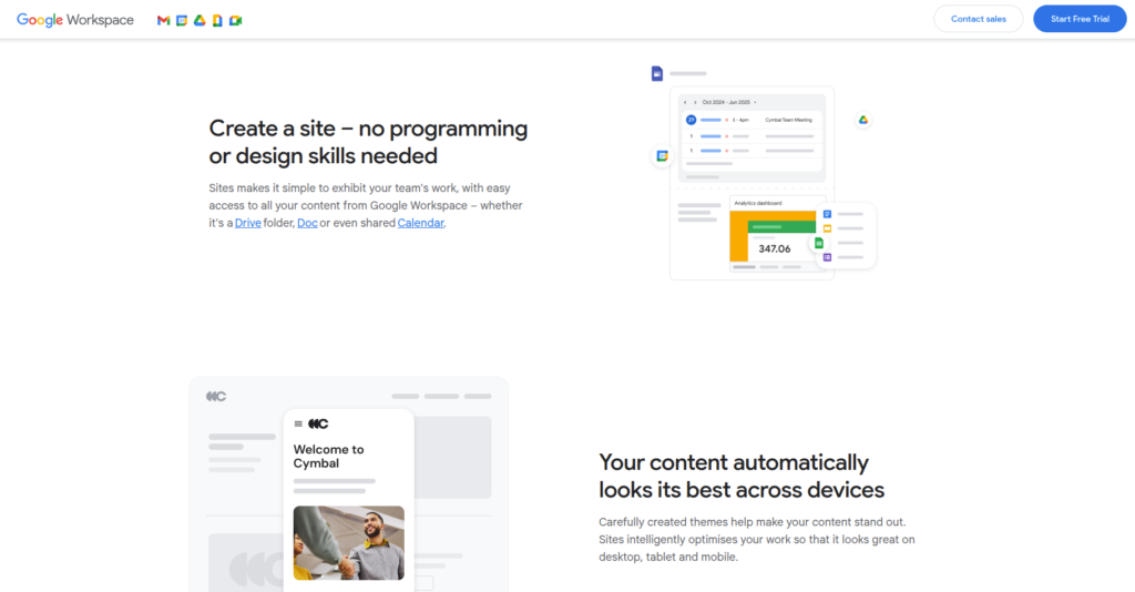 free website creation tool
