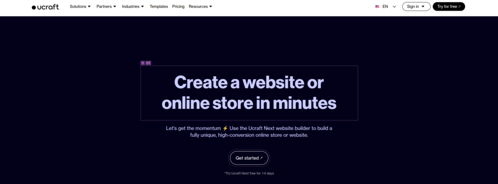 Ucraft Website Builder