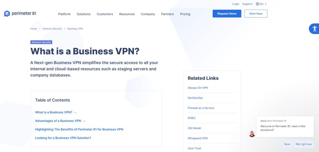 perimeter 81 homepage