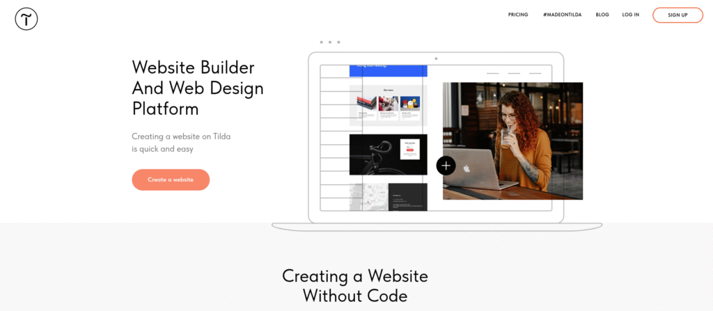 create website without code