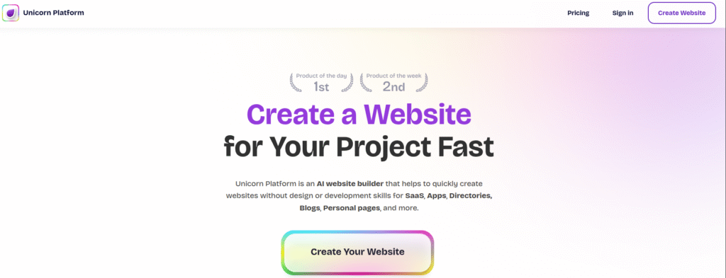 website building platform