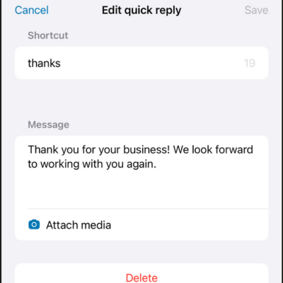 Use Quick Replies for Faster Responses Use Quick Replies for Faster Responses