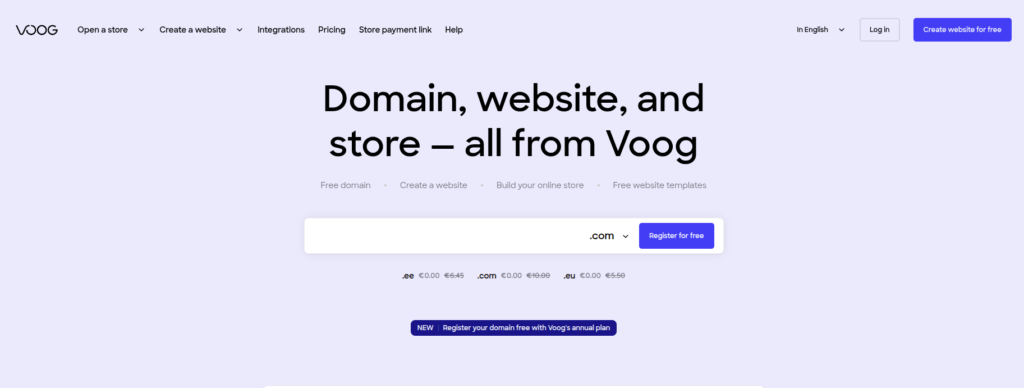 voog website creator for business