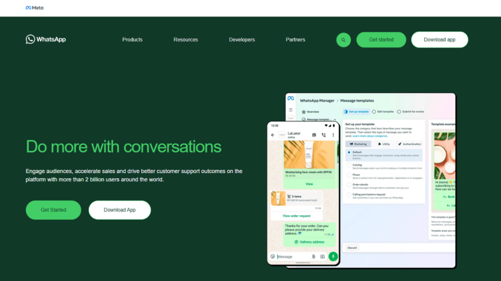 WhatsApp Business App