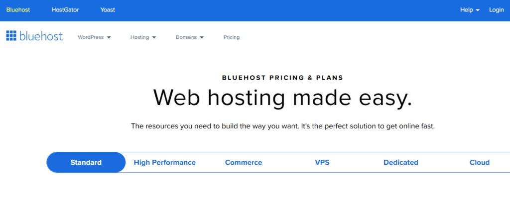 bluehost ssl hosting