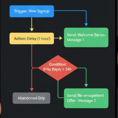 build the drip sequence Build the Drip Sequence