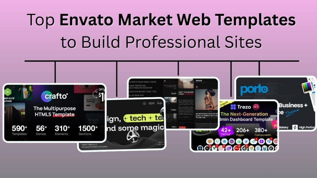 Envato Market Web Templates